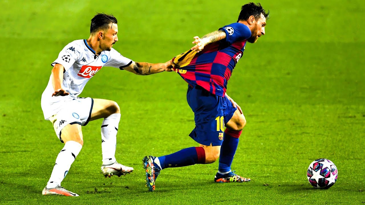 Lionel Messi - The Art of Body Feints - Insane Movement background