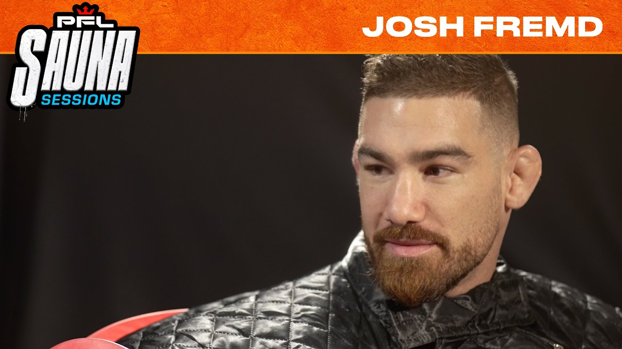 Josh Fremd on his return to the PFL cage, Friendship with Dalton Rosta | PFL Sauna Sessions background
