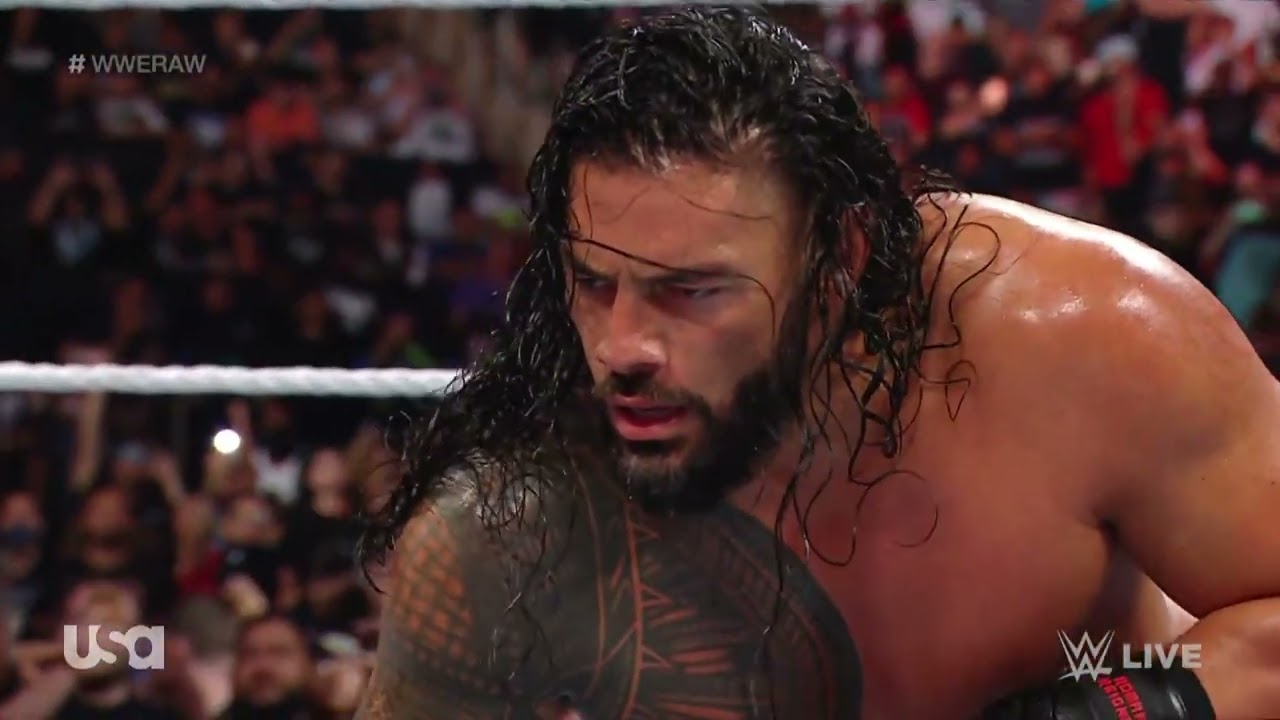 Roman Reigns & The Usos vs The Street Profits & Riddle - WWE RAW 25th July 2022 (Full Match)
