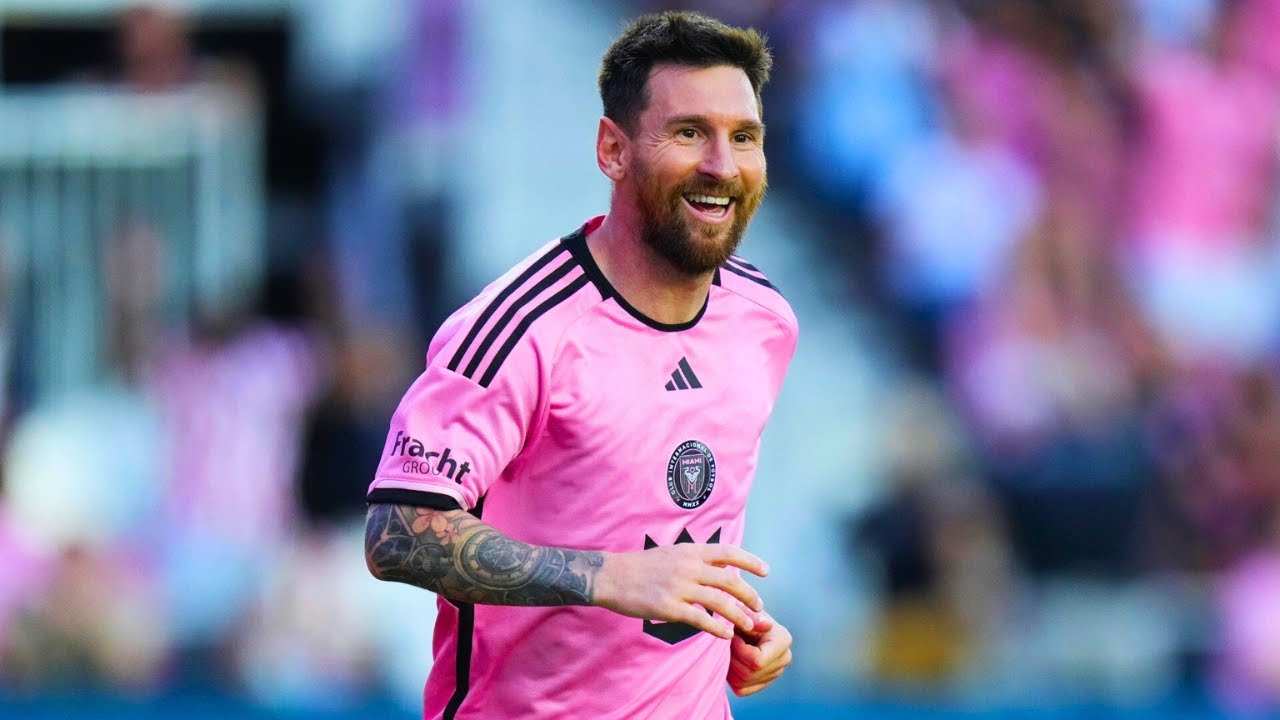 Lionel Messi - All 19 Goals & Assists 2024 So Far background