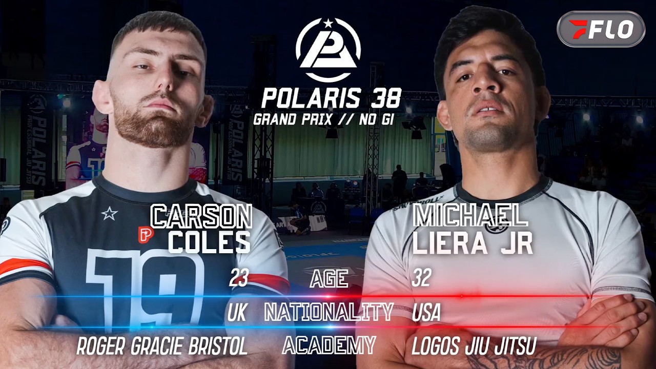 Carson Coles vs Michael Liera Jr | FULL MATCH | 2026 Polaris 38 background