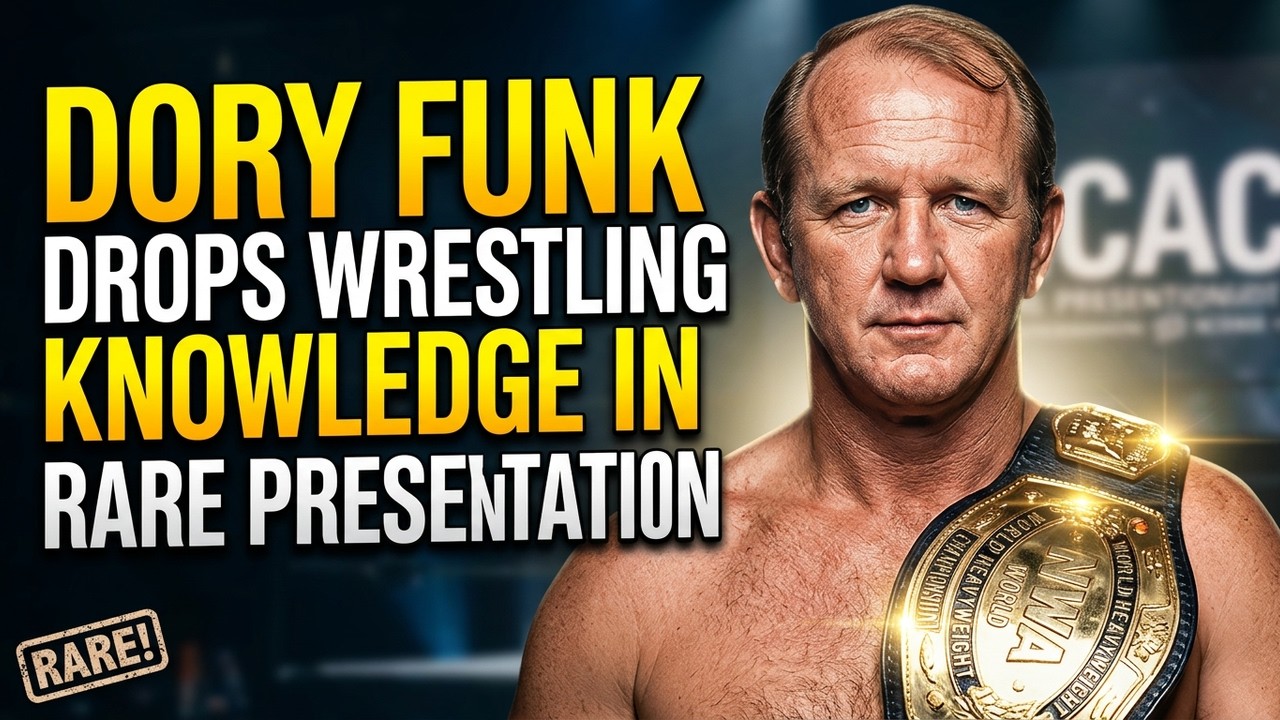 Dory Funk Jr. On Why He's the Greatest World Champion Ever