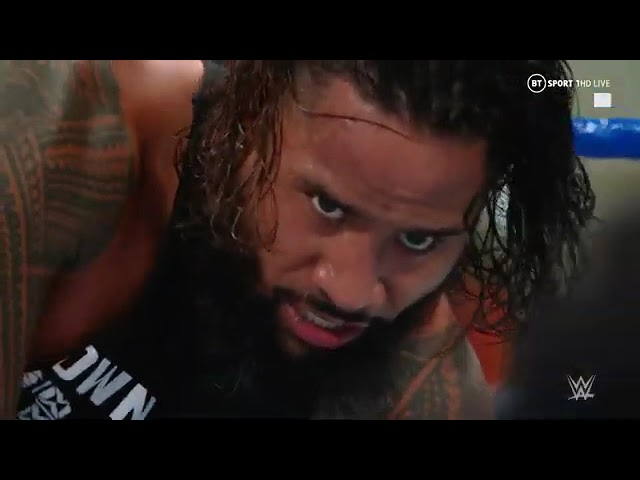 The Usos vs The Street Profits - SmackDown 28th May 2021 background