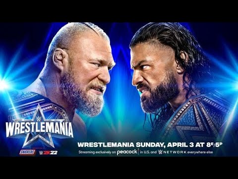 Roman Reigns: Promises Brock Lesnar He will Acknowledge Him at #wwewrestlemania background