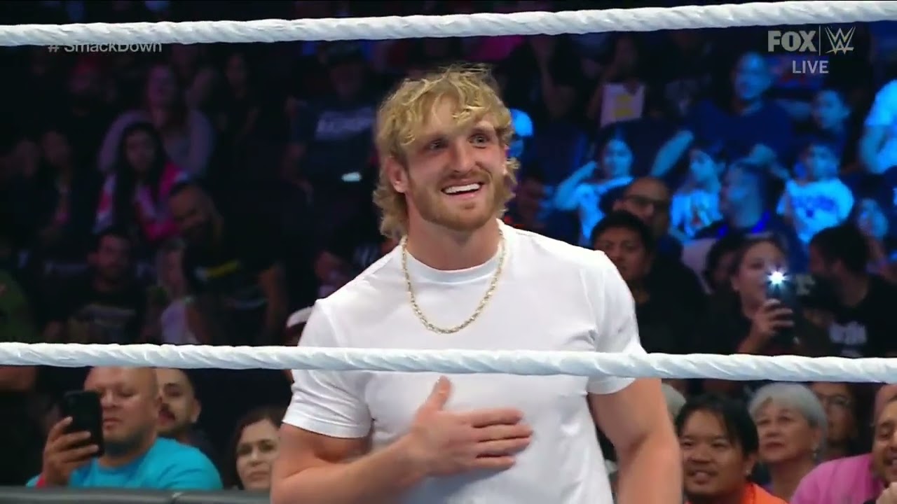 Ricochet W/ Logan Paul vs Sami Zayn W/ The Bloodline - WWE Smackdown 9/16/22 (Full Match)