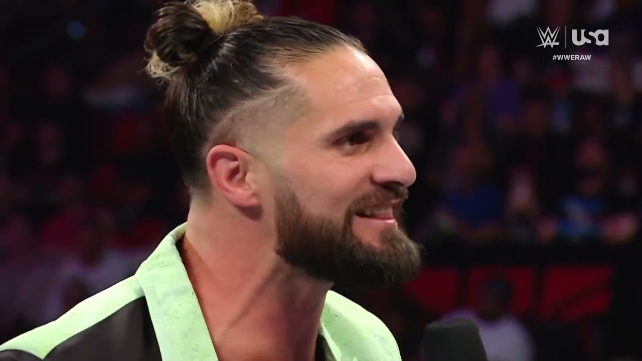 Drew McIntyre & Seth Rollins Promo – WWE Raw 3/18/24 (Full Segment) background