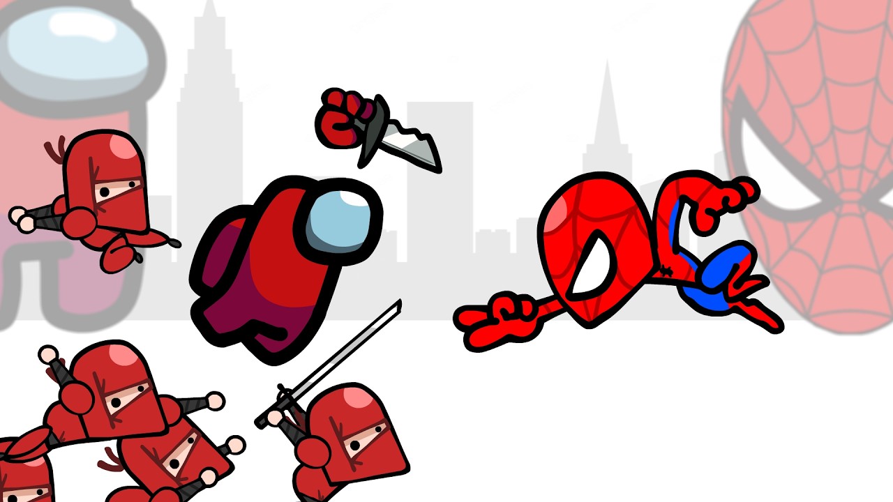 Mini Crewmate Kills SPIDER-MAN: BRAND NEW DAY Characters🕷️ | Among Us