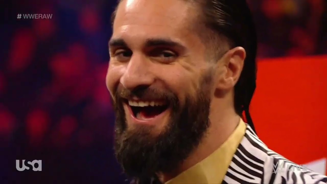 WWE RAW KEVIN OWENS VS SETH ROLLINS 01/17/22