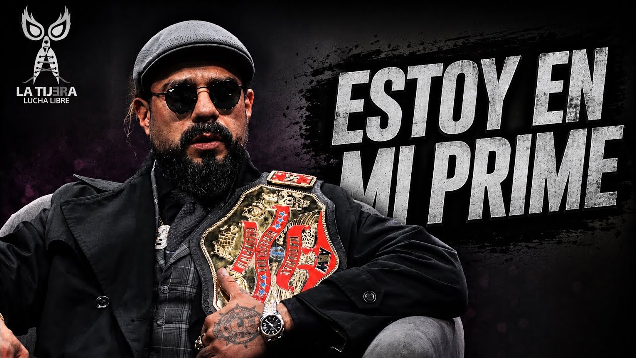 Andrade: Soltero, estoy en mi prime, no descarto más luchas en el CMLL, no ha sido un camino fácil background