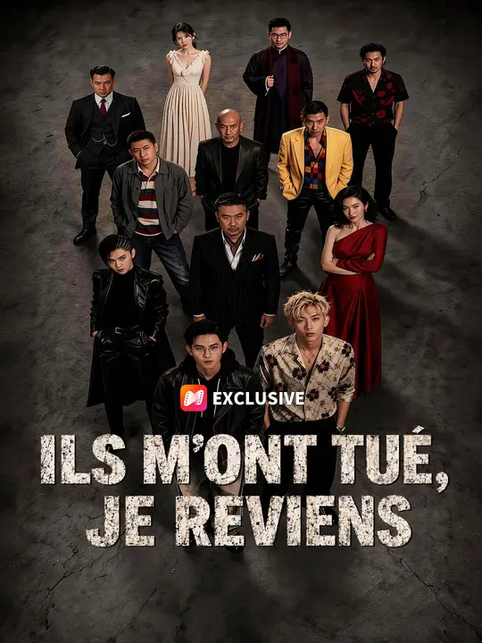 ILS M'ONT TUÉ, JE REVIENS poster