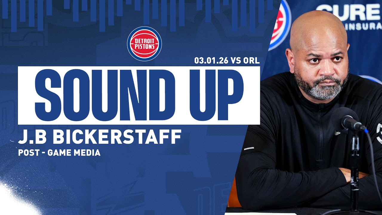 Post-Game Press Conference: J.B. Bickerstaff | Pistons vs. Magic | 03.01.26