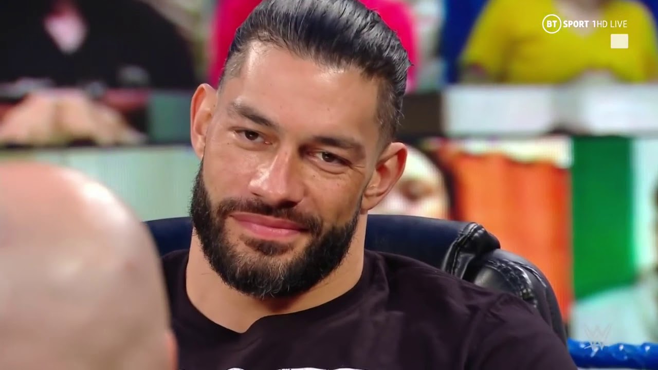 Roman Reigns & Adam Pearce Contract Signing (Kevin Owens Returns & Signs The Contract Full Segment) background