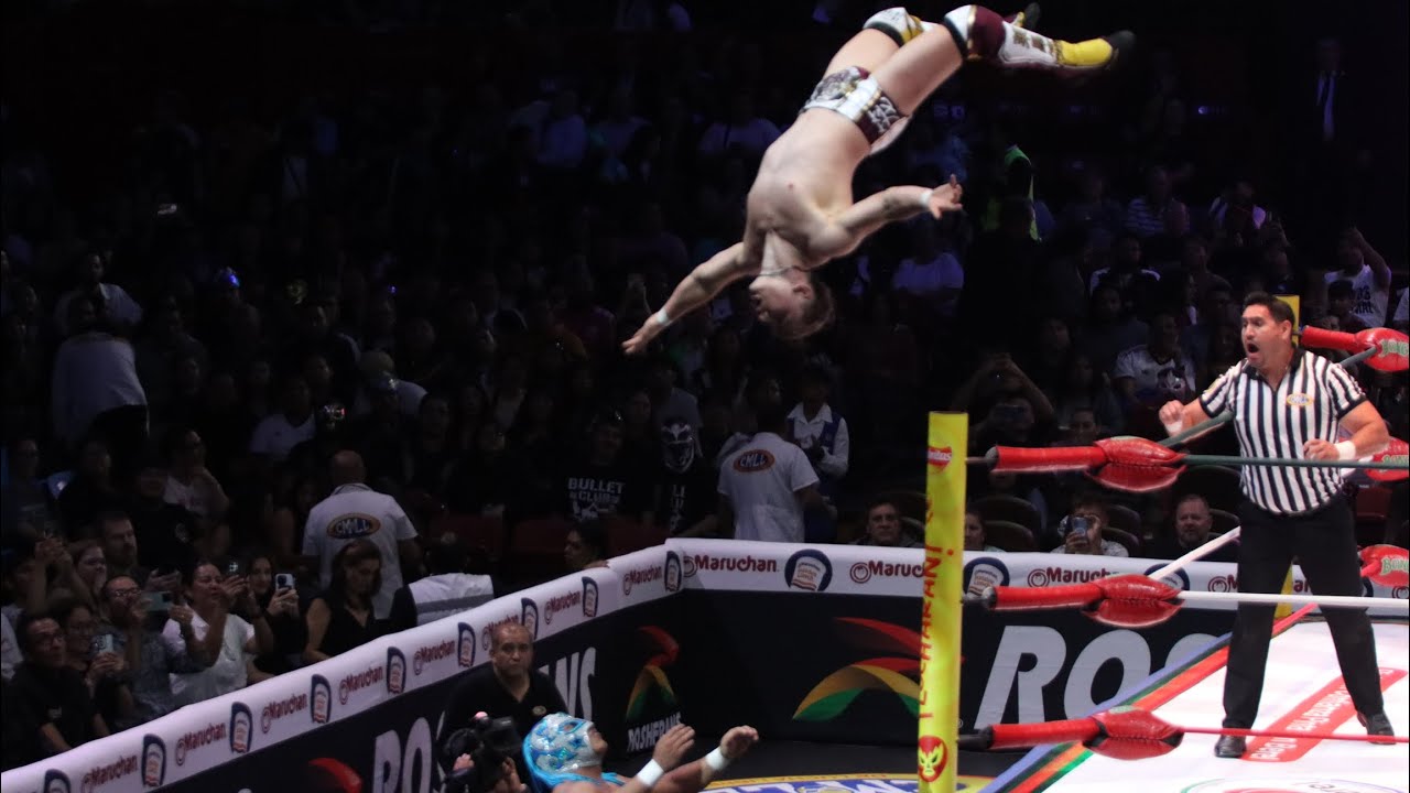 CMLL: Max Star 🆚 Leon Cage