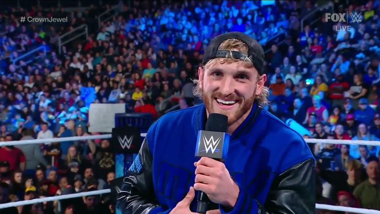 Jey Uso Attacks Logan Paul - Sami Zayn Interrupts Jey – WWE Smackdown 10/21/22 (Full Segment) background