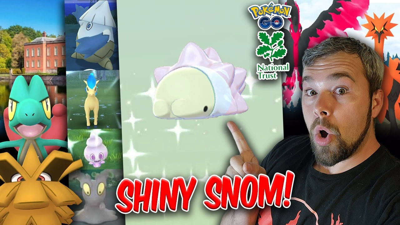 Shiny Snom Hunt! Dunham Massey & Lyme National Trust Events! (Pokémon GO)