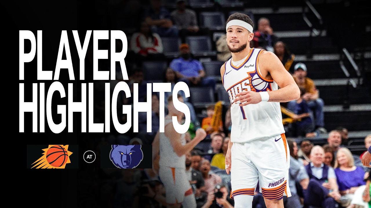 Devin Booker scores 36 PTS in 26 MINS vs Memphis Grizzlies | Phoenix Suns Player Highlights