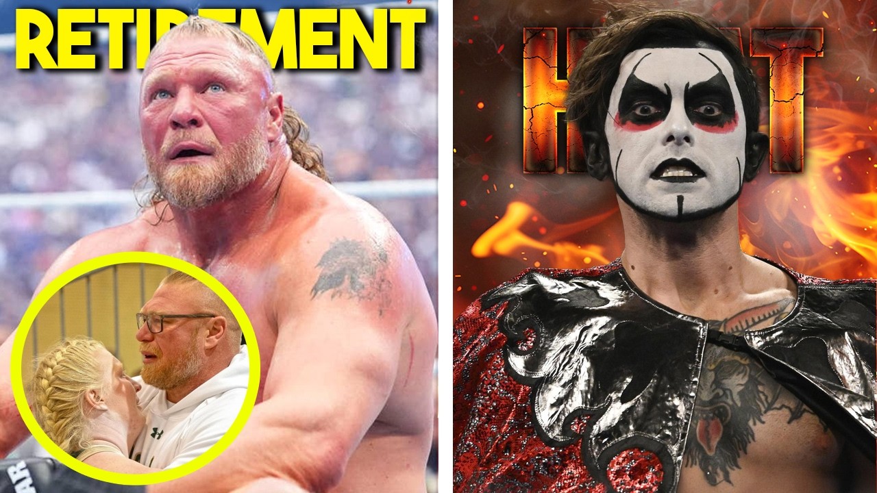BROCK LESNAR OFFICIALLY DONE...WWE HALL OF FAMER RIP...DANHAUSEN HEAT...RUMBLE '27...Wrestling News