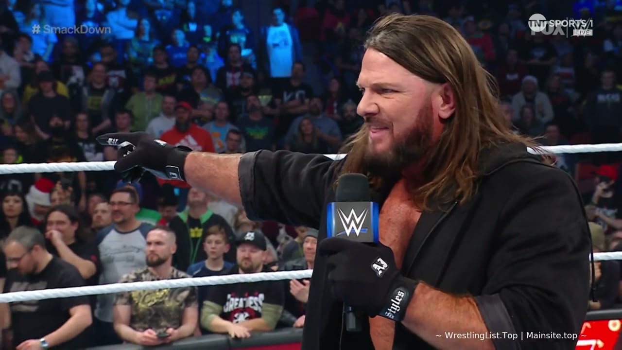 AJ Styles Randy Orton & LA Knight Promo – WWE Smackdown 12/22/23 (Full Segment) background