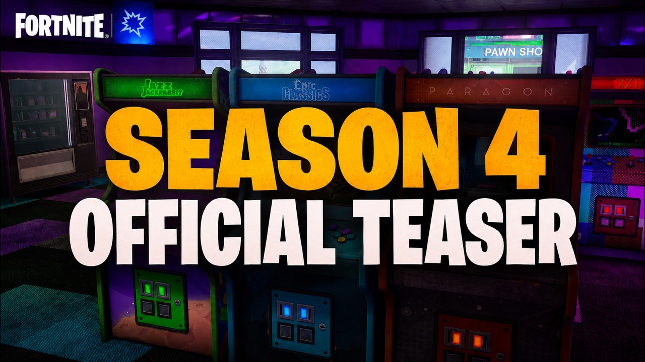 First OFFICIAL Teaser For Fortnite Season 4!