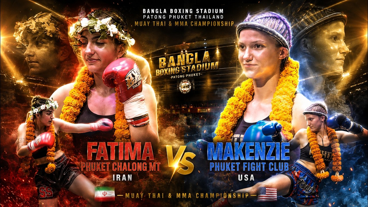 FATIMA PHUKET CHALONG MT đ MAKENZIE PHUKET FIGHT CLUB background