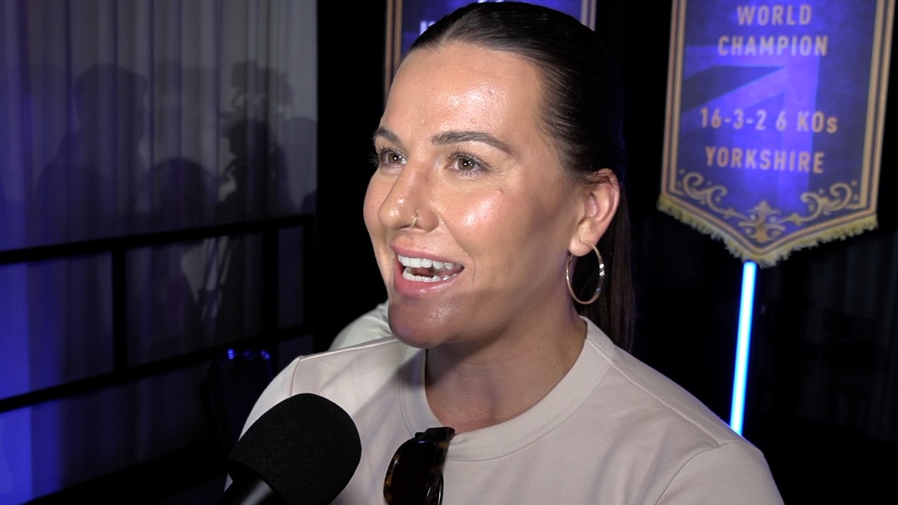 !Chantelle Cameron Breaks Down Mikaela Mayer Fight: 'I NEED MAYER!' background