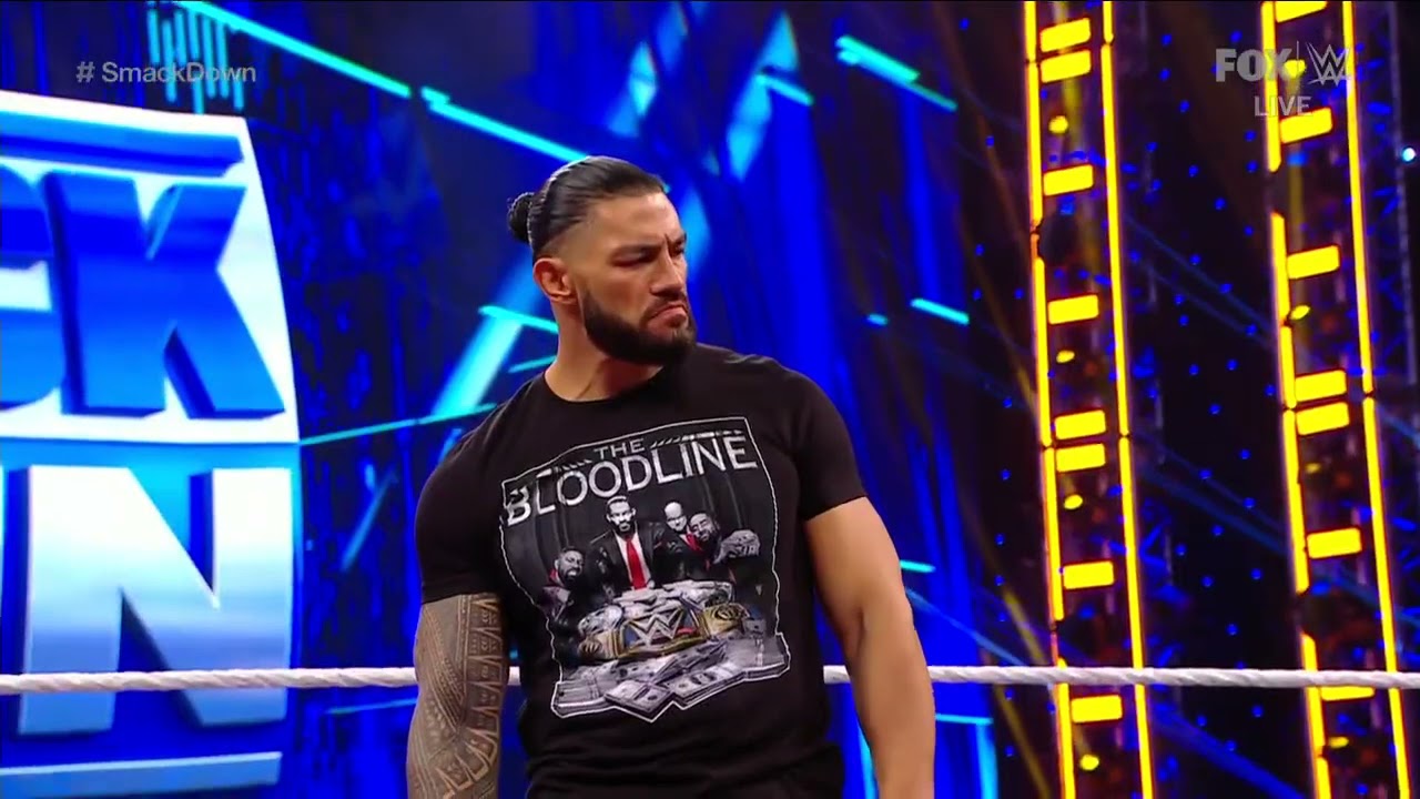 Roman Reigns Full- Promo Segment Smackdown 2021 background