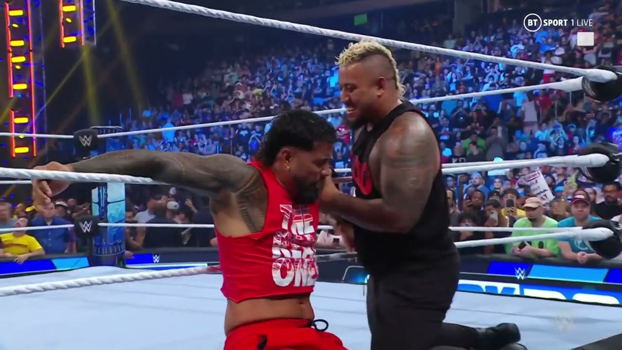 Roman Reigns Solo Sikoa & The Usos High Intense Angle Ever – WWE Smackdown 7/7/23 (Full Segment)