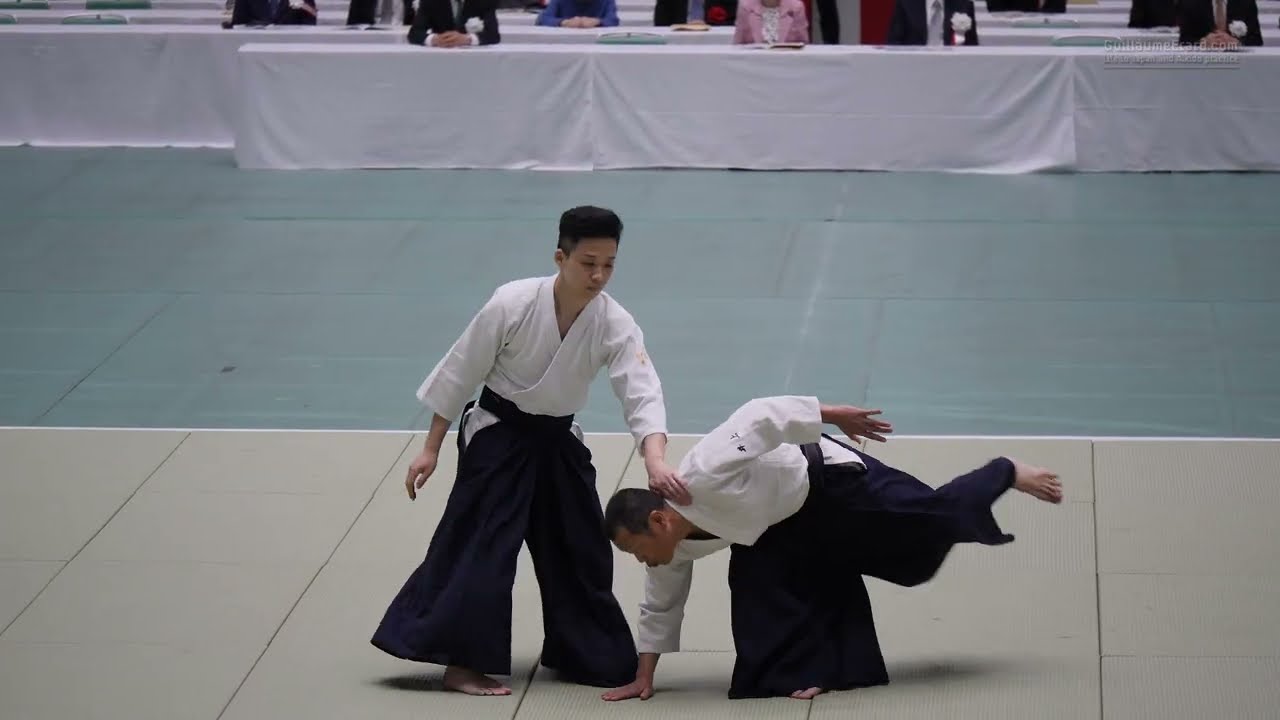 Kinoshita Shinya - 63rd All Japan Aikido Demonstration 2026 background