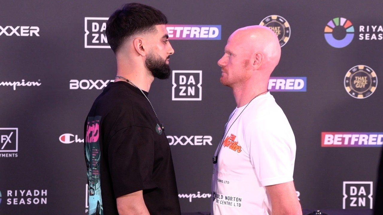 FACE OFF: Troy Williamson vs Callum Simpson 2 Undercard• Azim, Kraus & MORE | DAZN Boxing background
