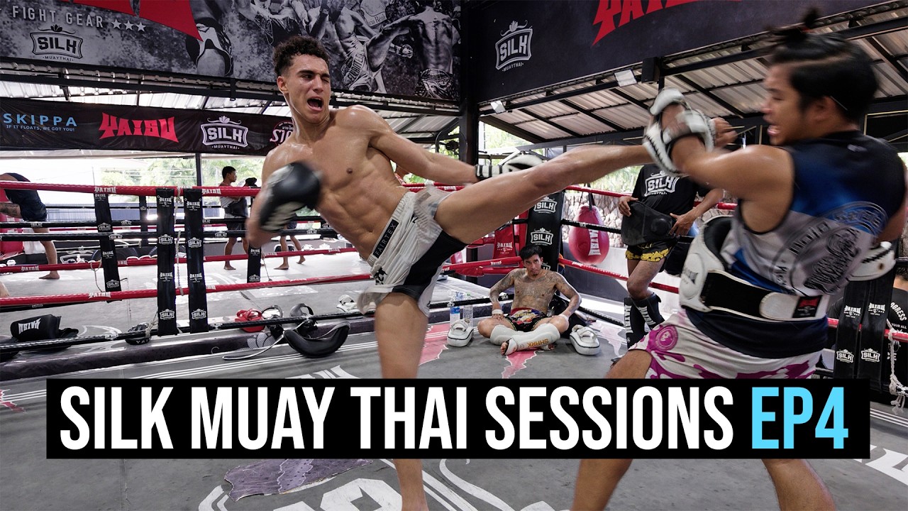 Silk Muay Thai Sessions EP3 - Hard Training in 36 degrees Thailand Heat