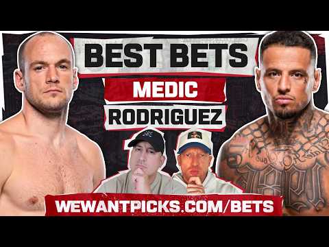 BEST BETS: UFC Belgrade: Medic vs. Rodriguez Betting Guide background