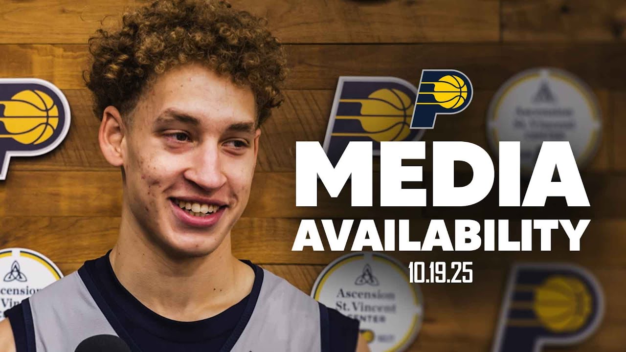 Indiana Pacers Media Availability | October 19, 2025 background
