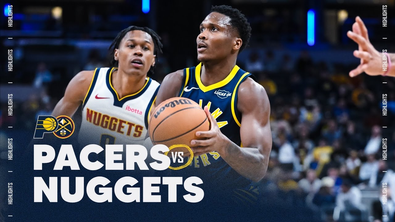 Indiana Pacers Highlights vs. Denver Nuggets | December 3, 2025 background