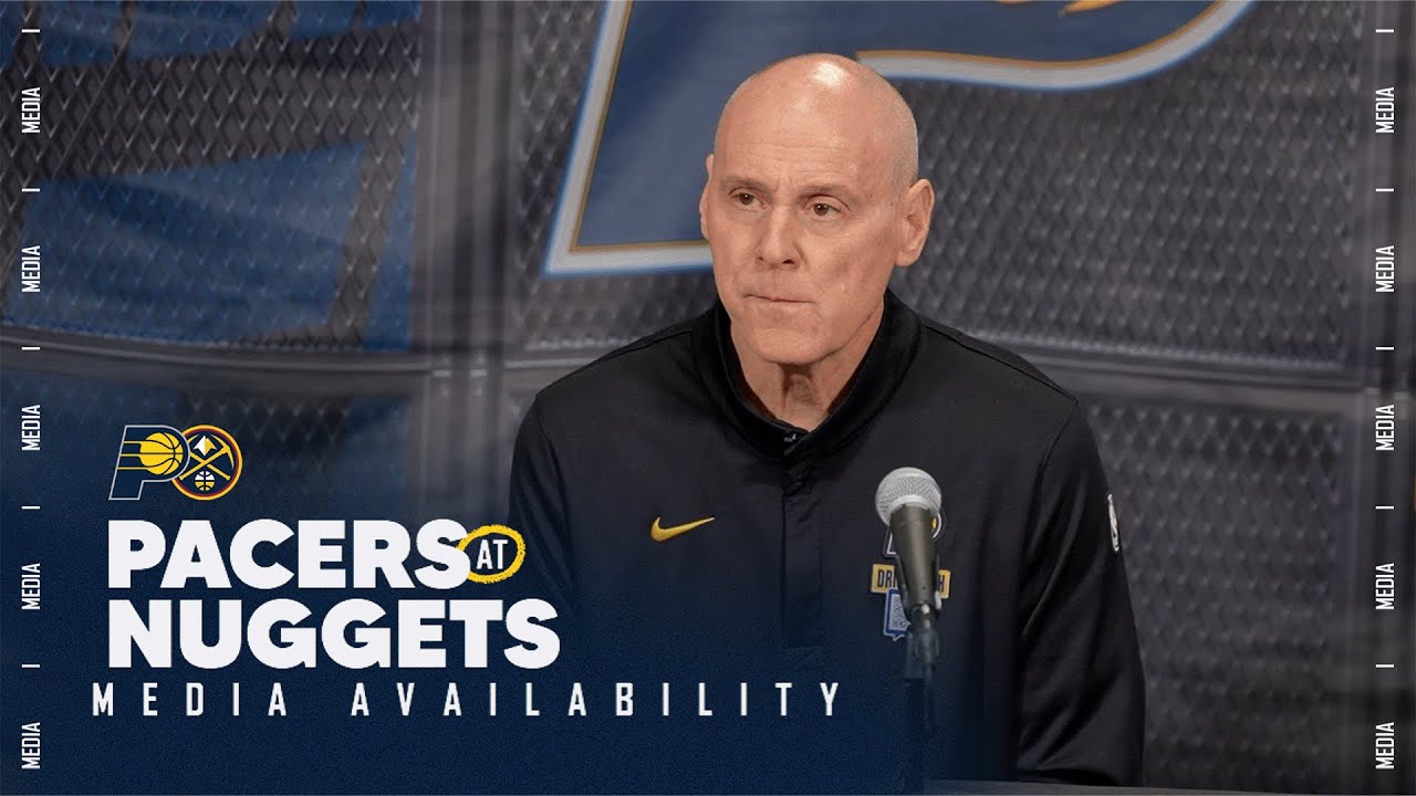 Indiana Pacers Postgame Media Availability | November 8, 2025 background