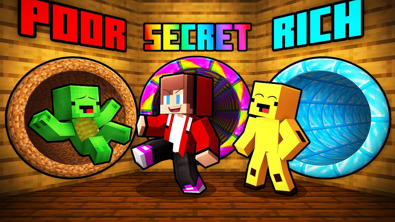 JJ vs Mikey vs Banana Kid: CHOOSE A RIGHT DOOR BATTLE in Minecraft...