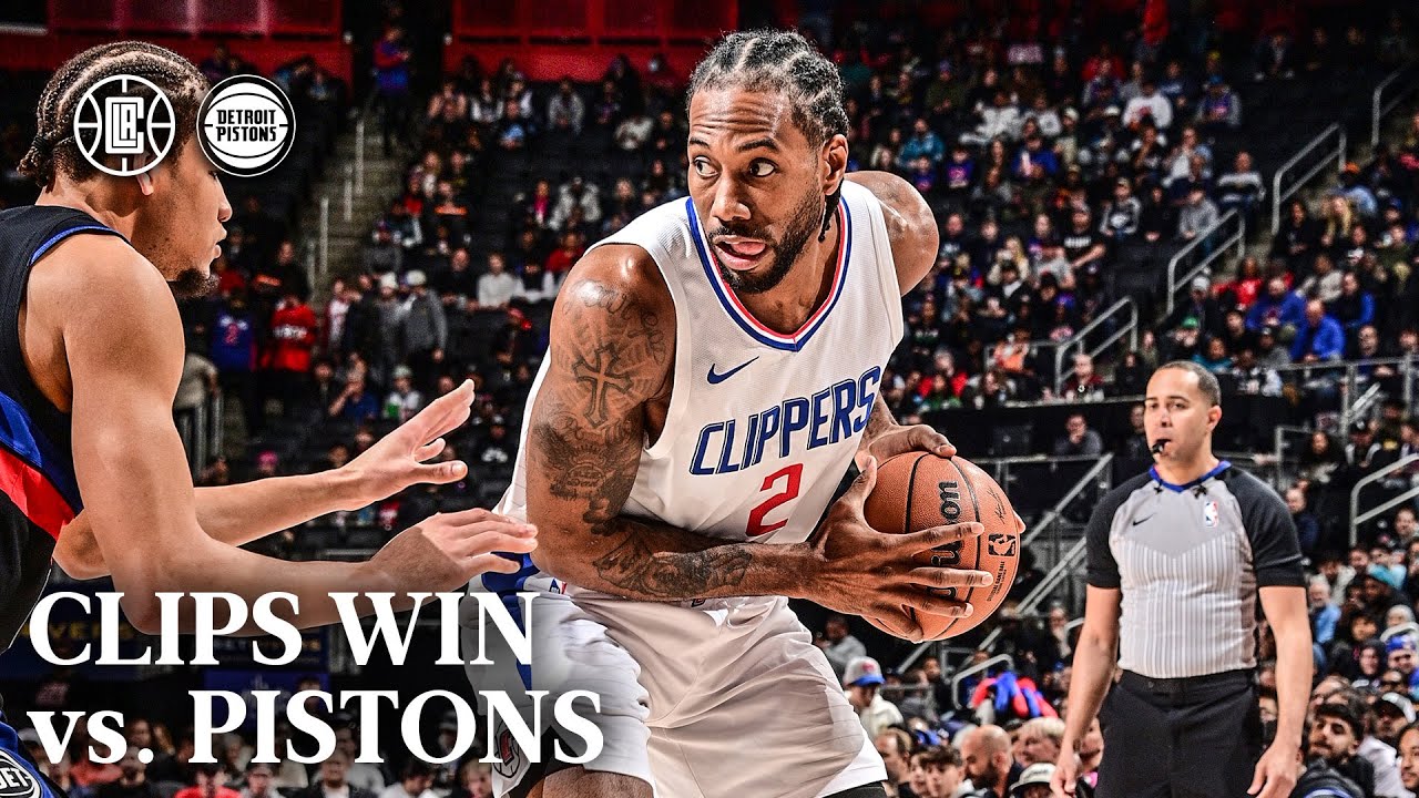 Clippers Win vs. Pistons Highlights | LA Clippers
