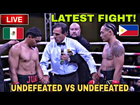 LATEST FIGHT! 🇵🇭 Jacob Macalolooy vs 🇲🇽 Juan Aranda Fight!