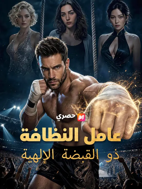 عامل النظافة ذو القبضة الإلهية poster
