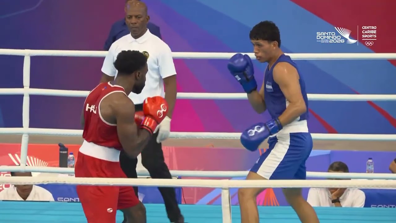 Cedrick Belony-Duliepre (HAI) vs. Wilberth Vega (NCA) CACGs 2026 QF's (80kg) background