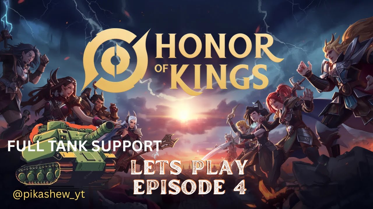 Honor of kings let’s play! EPISODE 4☠️