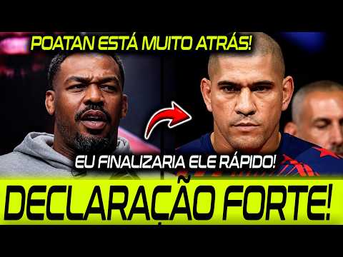 🚨POATAN NÃO É PESO PESADO DE VERDADE! JON JONES MANDA A REAL SOBRE LUTA COM ALEX POATAN NO UFC!