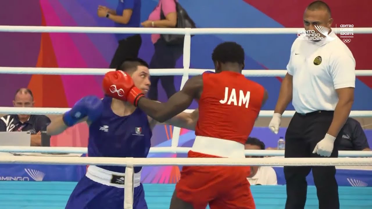 Abel Álvarez (MEX) vs. Tevoy Barrett (JAM) CACGs 2026 QF's (70kg) background