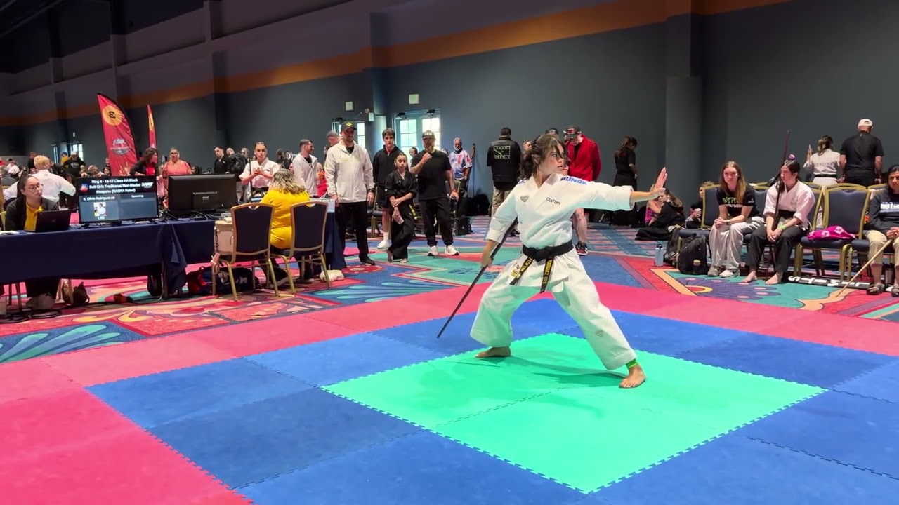 Olivia Rodriguez 16-17 Girls Non-Bladed Traditional Weapons - US Open 2026