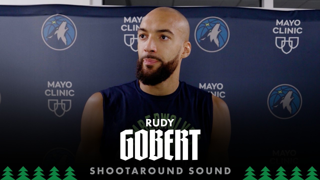 “We Can’t Let Go Of The Rope. Stay Locked In.” Rudy Gobert Shootaround Sound | 05.08.26