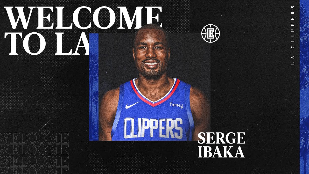Serge Ibaka Career Highlight Reel | LA Clippers background