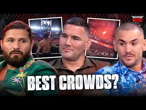 Deep Waters reacts to wild UFC Belgrade crowd, discuss craziest fight environments background