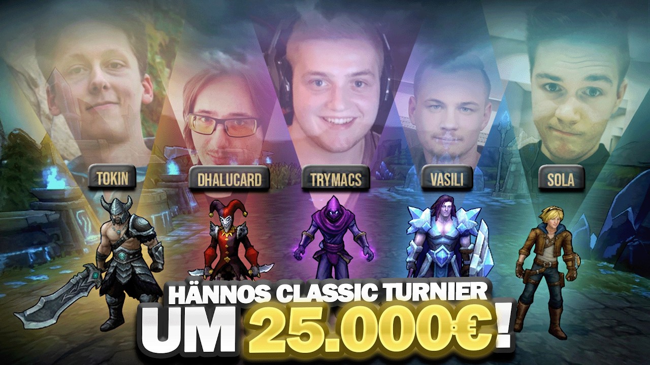 Team Tolkin vs Team Broeki! - im 25000€ LOL Classic Turnier!