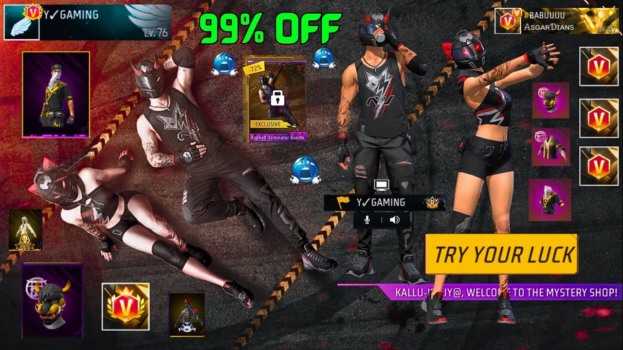 Purchasing All item 😱 No Top-Up Account को Pro बना Diya 😈❤🔥 Mystery Shop - Garena Free Fire 🔥