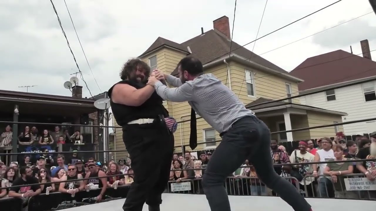 CPA VS. Dick Justice - Absolute Intense Wrestling background