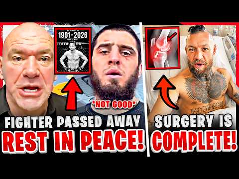UFC Fighter TRAGICALLY PASSES AWAY! Conor McGregor OUT OF SURGERY! Islam Makhachev FIRES BACK! background